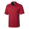 Cutter & Buck Men's Cardinal Red/Onyx DryTec Willow Colorblock Polo