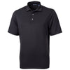 Cutter & Buck Men's Black Virtue Eco Pique Recycled Polo
