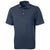 Cutter & Buck Men's Navy Blue Virtue Eco Pique Recycled Polo