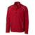 Cutter & Buck Men's Cardinal Red WeatherTec Beacon Full Zip Jacket