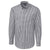 Cutter & Buck Men's Charcoal Long Sleeve Epic Easy Care Stretch Gingham Shirt