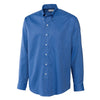 Cutter & Buck Men's French Blue L/S Epic Easy Care Nailshead