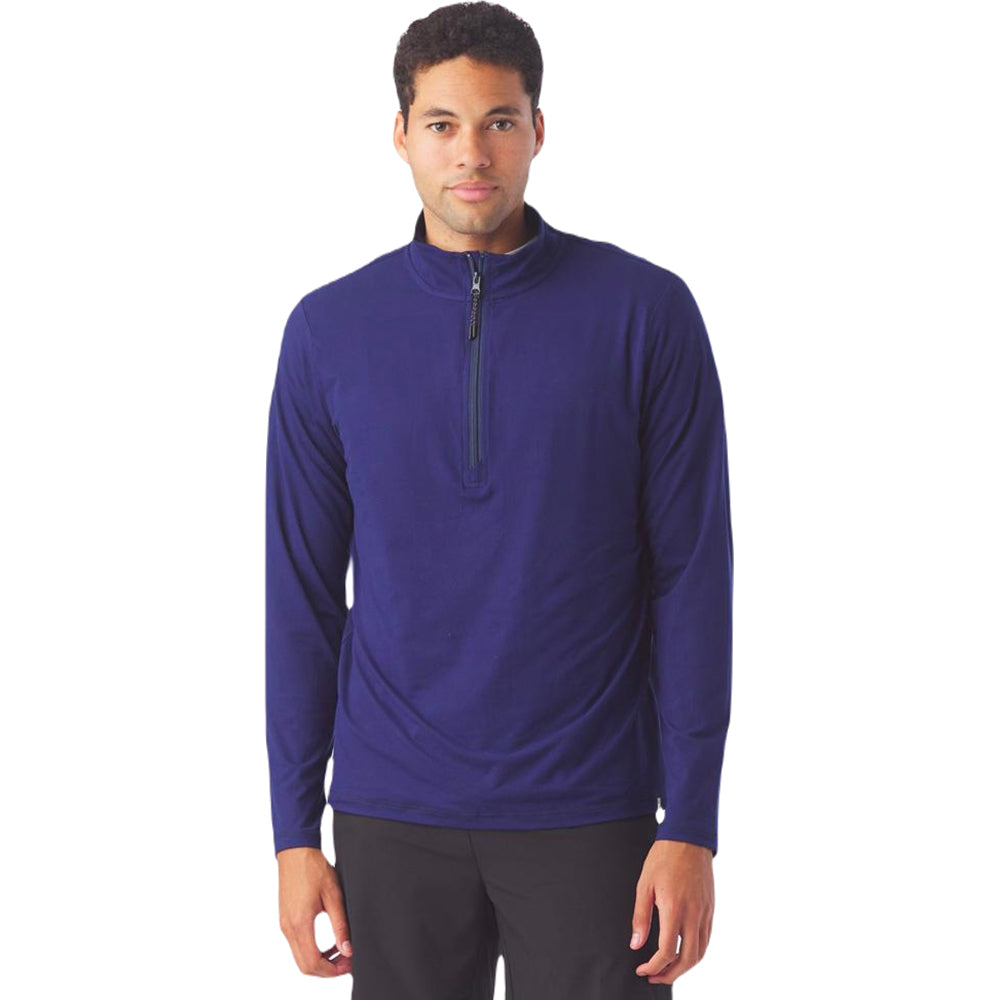 Glyder Men's Indigo Tahoe 1/4 Zip