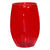 Jetline Translucent Red 16 oz. Stemless Wine Glass