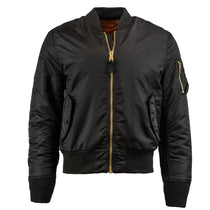 Alpha Industries Men's Black MA-1 Slim Flight Jacket