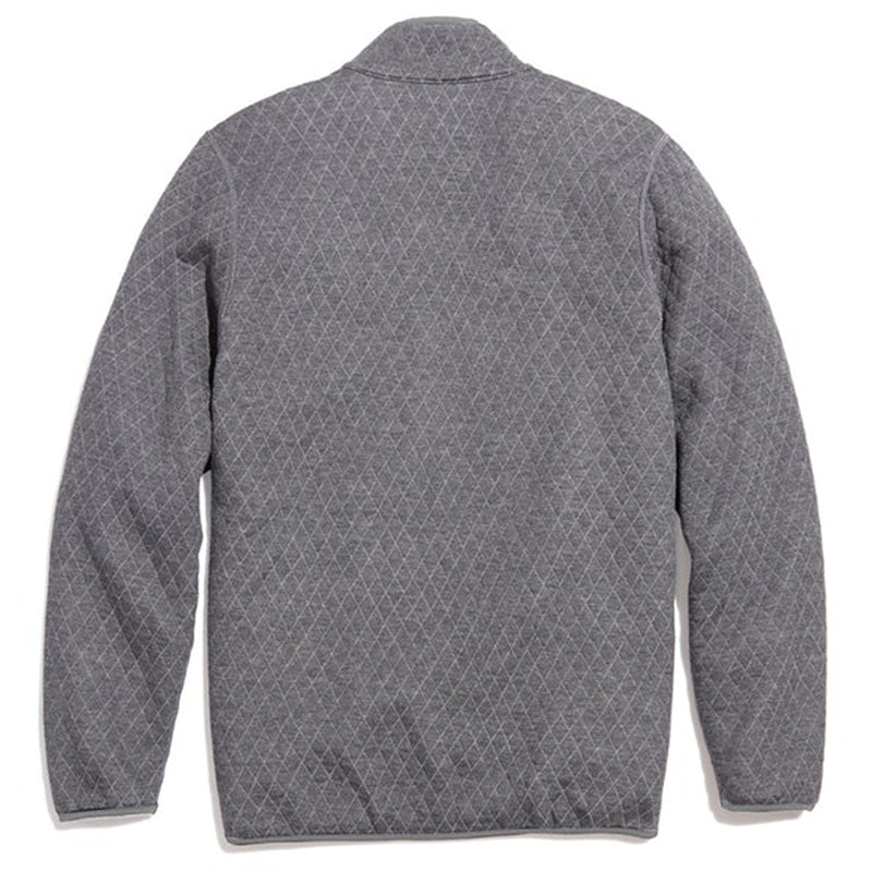 Marine Layer Men's Heather Grey/Charcoal Corbet Pullover