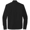 Mercer+Mettle Men's Deep Black Long Sleeve Stretch Woven Shirt