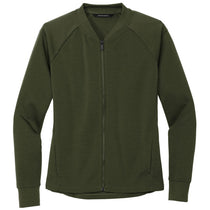 Mercer+Mettle Women's Townsend Green Double-Knit Bomber