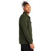 Mercer+Mettle Men's Townsend Green Double-Knit Snap Front Jacket