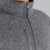 MerchPerks Zusa Men's Light Grey Heather Midtown Full Zip