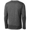 Clique Men's Black Heather Charge Active Tee Long Sleeve