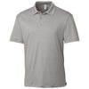 Clique Men's Light Grey Heather Charge Active Polo