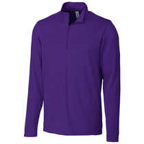 Clique Men's College Purple Ice Half Zip