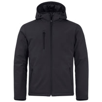 Clique Men's Black Equinox Insulated Softshell Jacket