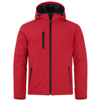 Clique Men's Red Equinox Insulated Softshell Jacket