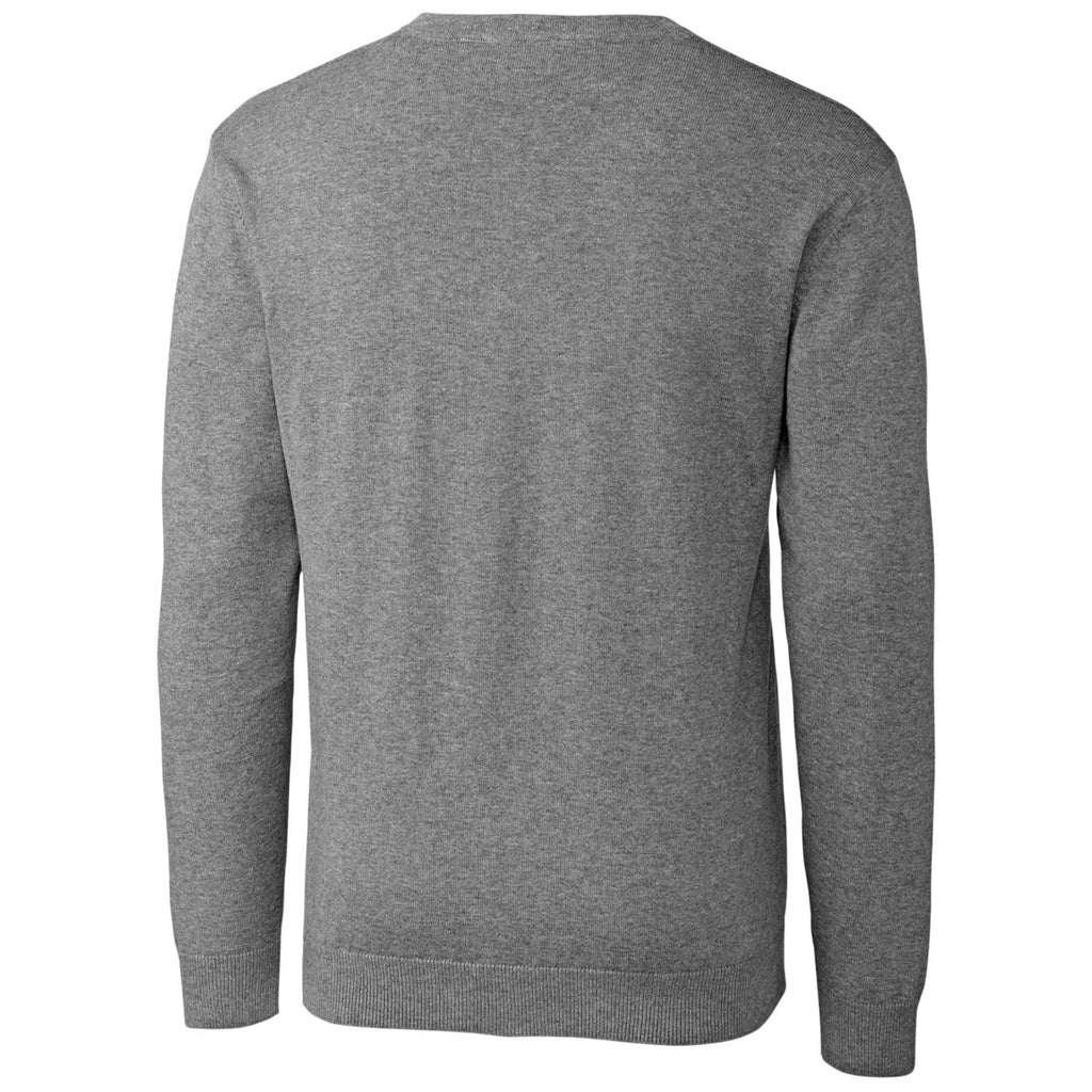 Clique Men's Charcoal Melange Imatra V-neck Sweater