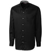 Clique Men's Black Long Sleeve Bergen Stain Resistant Twill