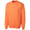 Clique Unisex Neon Orange Basics Fleece Crew