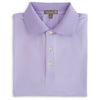 Peter Millar Men's African Violet Jubilee Stripe Jersey Polo with Knit Collar