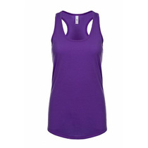 Next Level Women's Purple Rush Ideal Racerback Tank