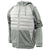 BAW Unisex White/Heather Grey 2-in-1 Puffer Jacket