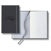 Castelli Charcoal Linen Banded Pocket Journal