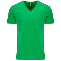 Next Level Men's Kelly Green Premium Fitted Short-Sleeve V-Neck Tee