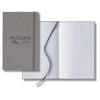 Castelli Light Grey Linen Banded Medium Journal
