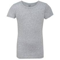 Next Level Girl's Heather Grey Princess Tee