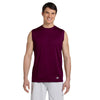 New Balance Men's Maroon Ndurance Athletic Workout T-Shirt
