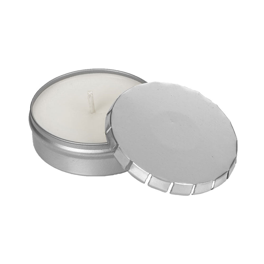 SnugZ Citrus Verbena Scented Candle in Small Push Tin 0.7 oz.