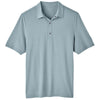 North End Men's Opal Blue Jaq Snap-Up Stretch Performance Polo