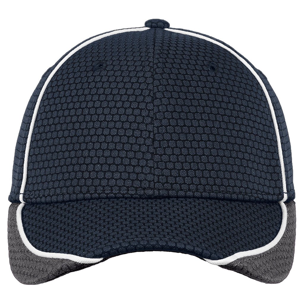 New Era Deep Navy/Graphite/White Hex Mesh Cap