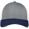 New Era Deep Navy/Grey/White Vintage Mesh Cap