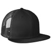New Era Black/Black Standard Fit Snapback Trucker Cap