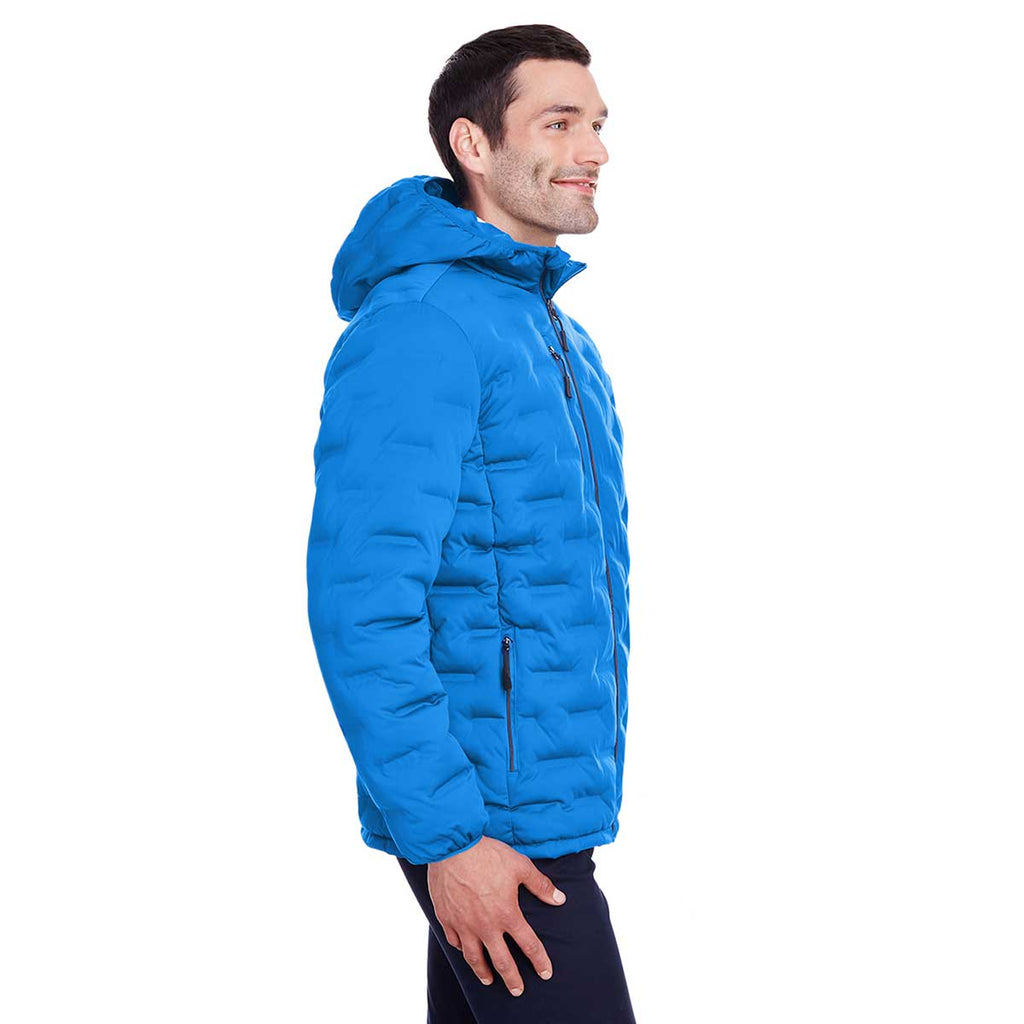 North End Men's Olympic Blue/Carbon Loft Puffer Jacket