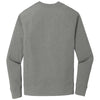 New Era Men's Shadow Grey Heather Sueded Cotton Blend Quarter Zip Pullover