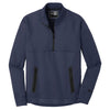 New Era Men's True Navy Venue Fleece 1/4-Zip Pullover