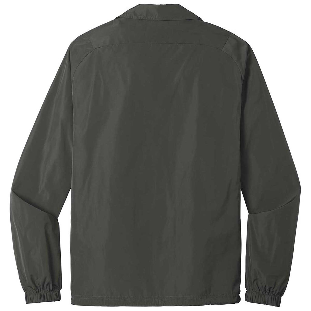 New Era Men's Graphite Coach's Jacket