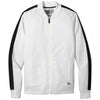 New Era Men's White/Black Track Jacket