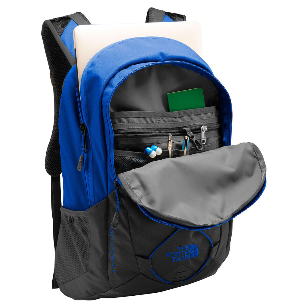 The North Face Monster Blue/Asphalt Grey Groundwork Backpack