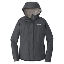 The North Face Women's Dark Grey Heather Dryvent Rain Jacket