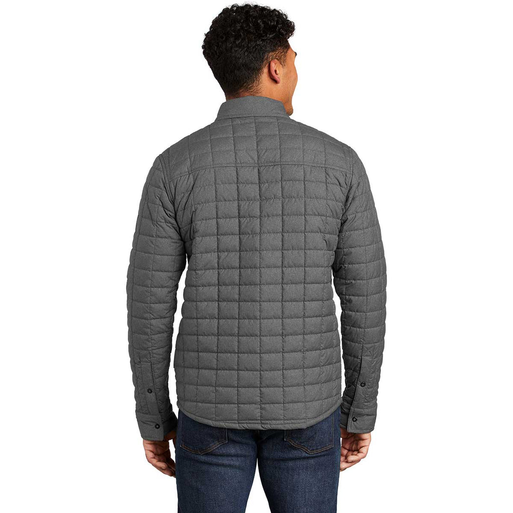 The North Face Men's Dark Grey Heather ThermoBall ECO Shirt Jacket