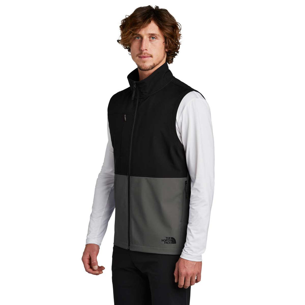 The North Face Men's Asphalt Grey Castle Rock Soft Shell Vest