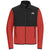 The North Face Men's Rage Red/ TNF Black Glacier Full-Zip Fleece Jacket