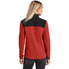 The North Face Women's Rage Red/ TNF Black Glacier Full-Zip Fleece Jacket