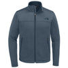 The North Face Men's Shady Blue Chest Logo Ridgewall Soft Shell Jacket