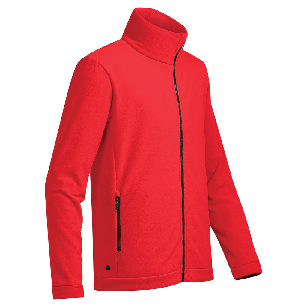 Stormtech Men's Bright Red Nitro Microfleece Jacket