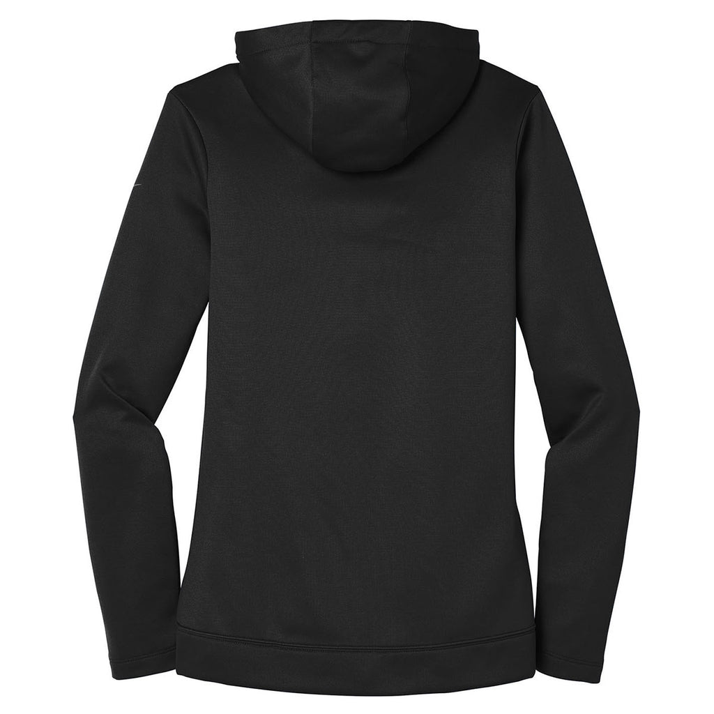 Nike Women's Black Therma-FIT Full-Zip Fleece Hoodie
