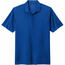 Nike Men's Gym Blue Dri-FIT Micro Pique 2.0 Polo